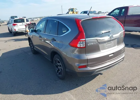 2016 Honda Cr-V Se from USA, damaged, VIN 5J6RM4H44GL014853